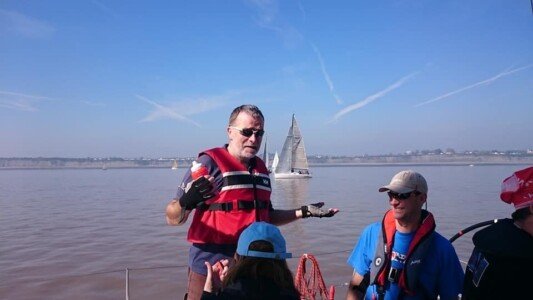 Stuart wondering where the wind is